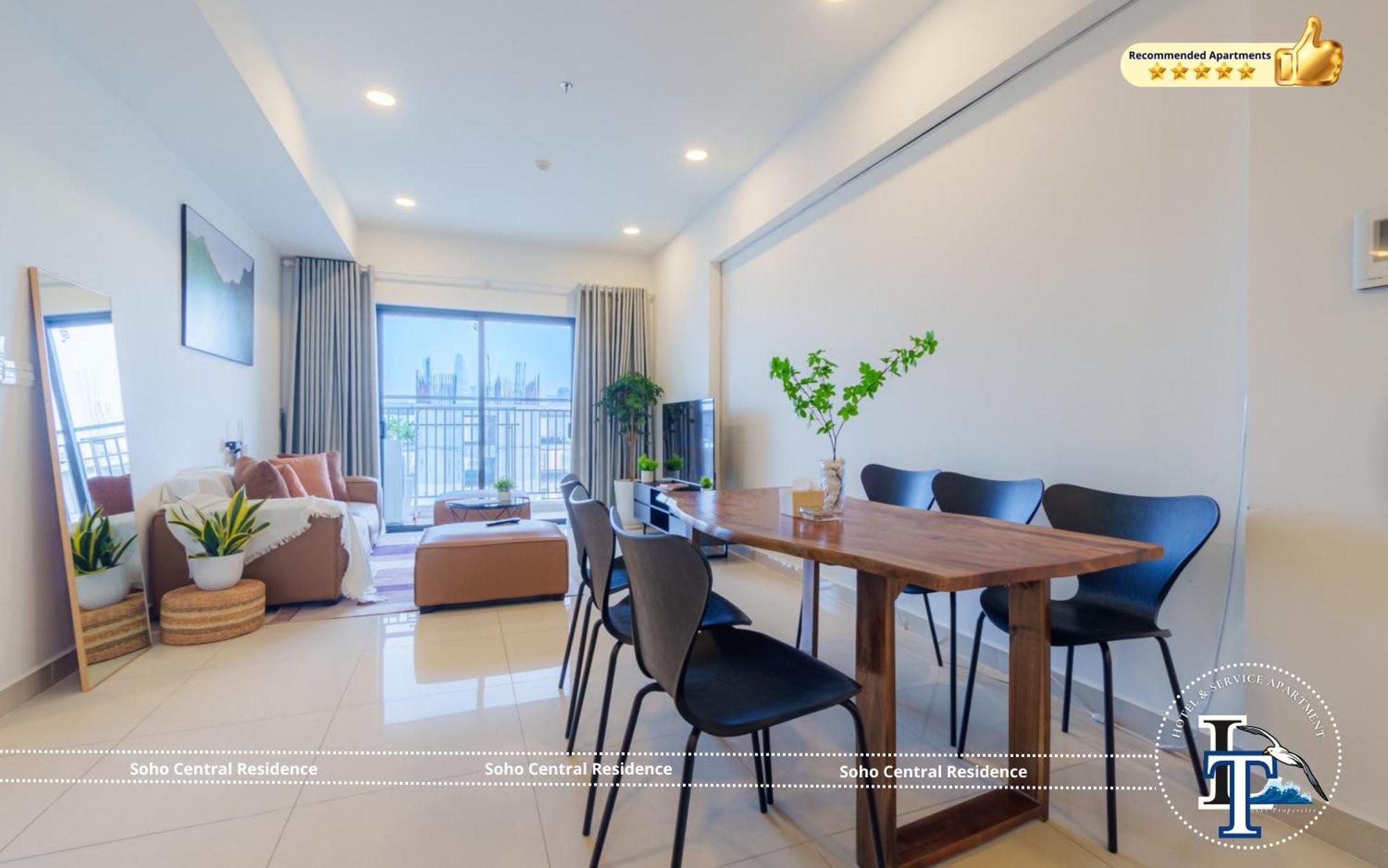 Soho Central Residence - City View - District 1 ホーチミン市 エクステリア 写真